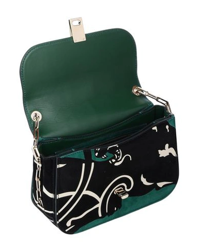 Shop Valentino Cross-body Bags In Emerald Green