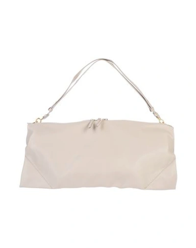 Shop Maison Margiela Handbags In Dove Grey