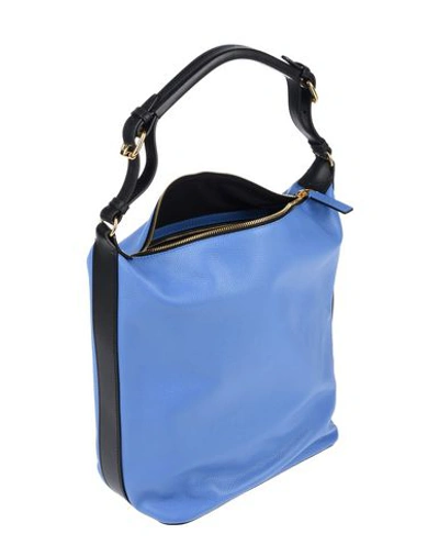 Shop Marni Handbag In Pastel Blue