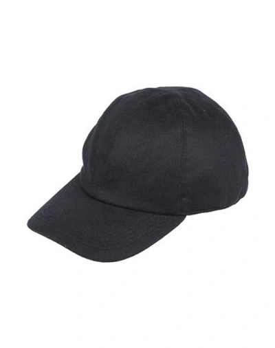 Shop Eleventy Hat In Dark Blue