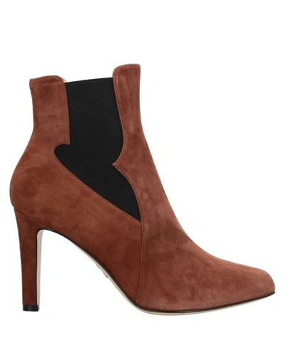 Shop Paul Andrew Ankle Boot In Cocoa