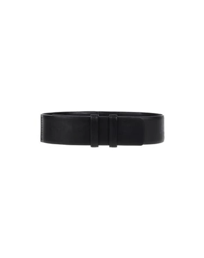 Shop Neil Barrett Belt In Black