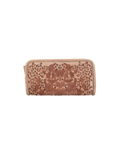 Shop Campomaggi Wallet In Pale Pink