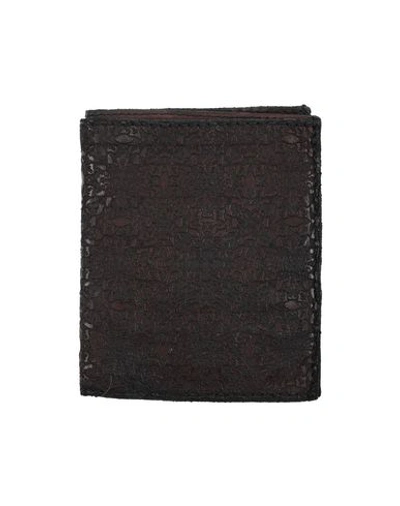 Shop Campomaggi Wallet In Dark Brown