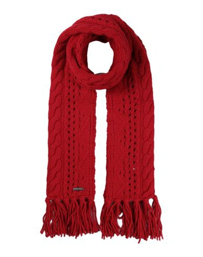Shop Woolrich Scarves In Red