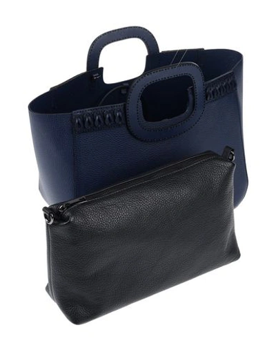 Shop Almala Handbag In Dark Blue