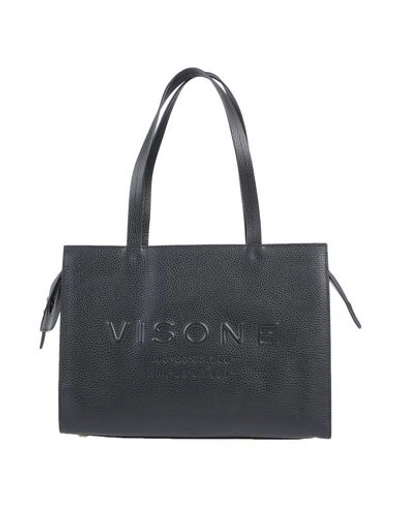 Shop Visone Handbag In Black