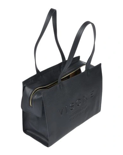 Shop Visone Handbag In Black