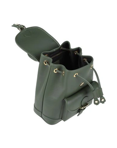 Shop Hibourama Backpack & Fanny Pack In Military Green