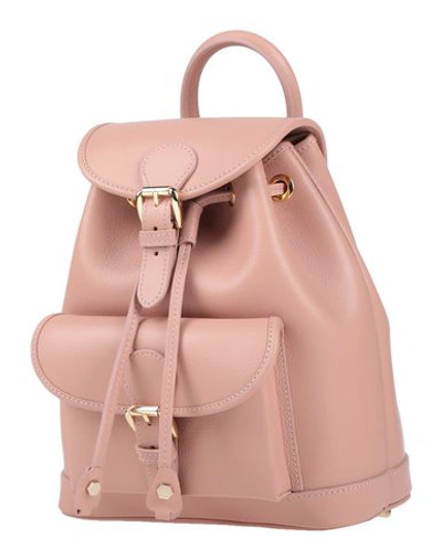 Shop Hibourama Backpack & Fanny Pack In Pale Pink