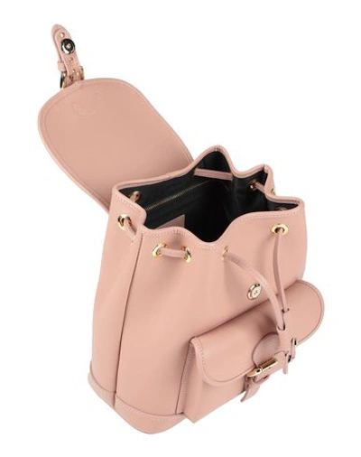 Shop Hibourama Backpack & Fanny Pack In Pale Pink