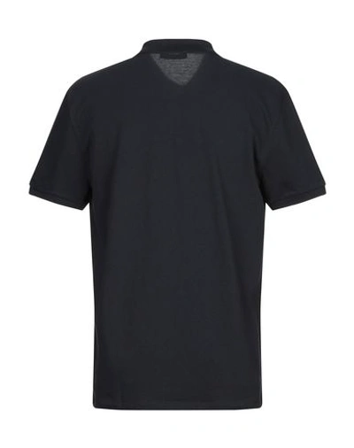 Shop Versace Polo Shirt In Steel Grey