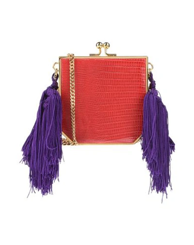 Shop Alessandra Rich Handbag In Red