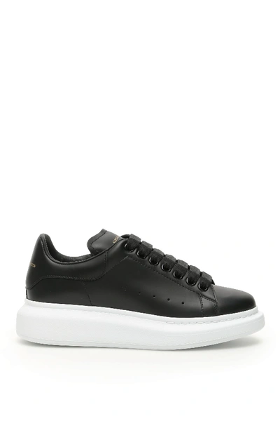 Shop Alexander Mcqueen Chunky Sole Sneakers In Black