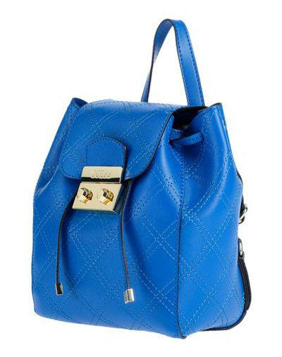 Shop Guess Backpack & Fanny Pack In Bright Blue