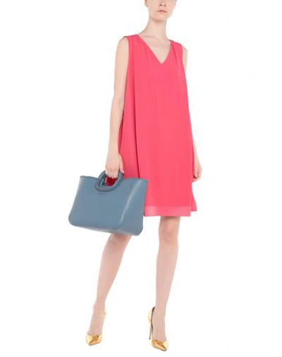 Shop Almala Handbag In Pastel Blue