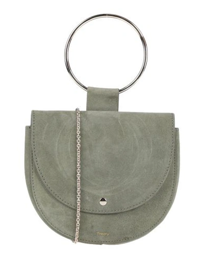 Shop Theory Handbag In Military Green