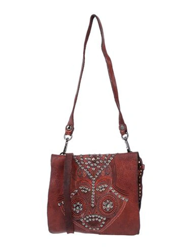 Shop Campomaggi Handbag In Maroon