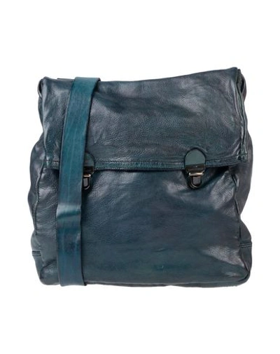 Shop Campomaggi Cross-body Bags In Dark Green