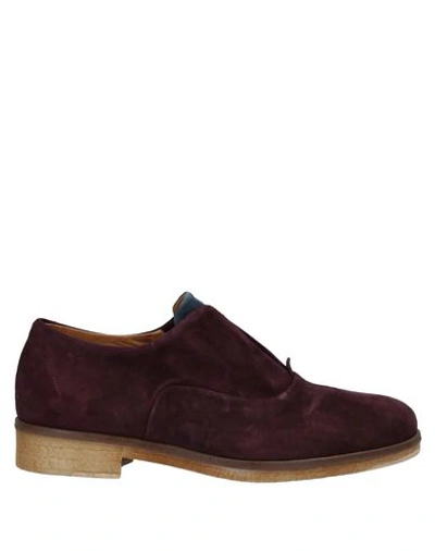 Shop Alberto Fermani Loafers In Purple