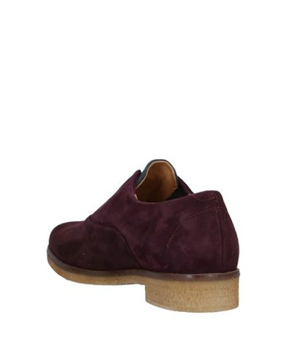 Shop Alberto Fermani Loafers In Purple