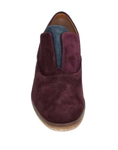 Shop Alberto Fermani Loafers In Purple