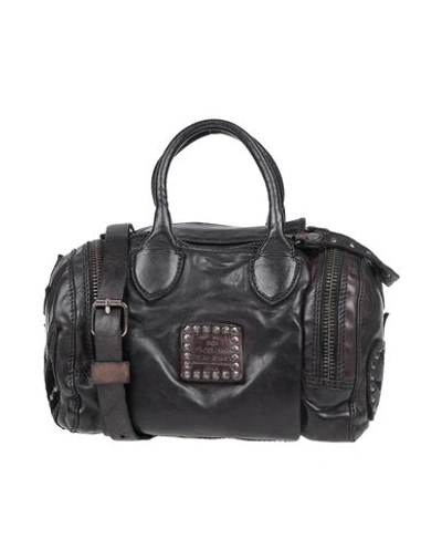 Shop Campomaggi Handbag In Dark Brown