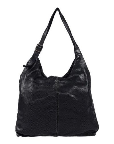Shop Campomaggi Shoulder Bag In Black