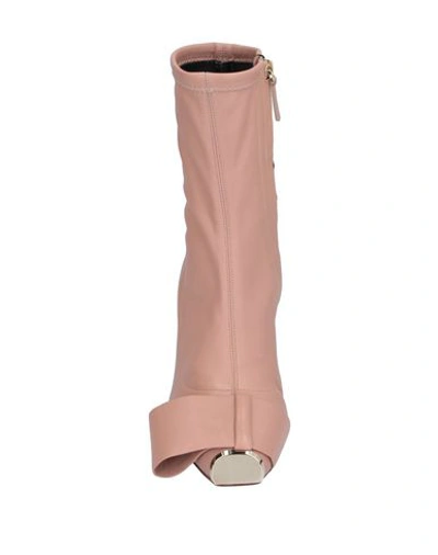 Shop Valentino Ankle Boot In Pale Pink