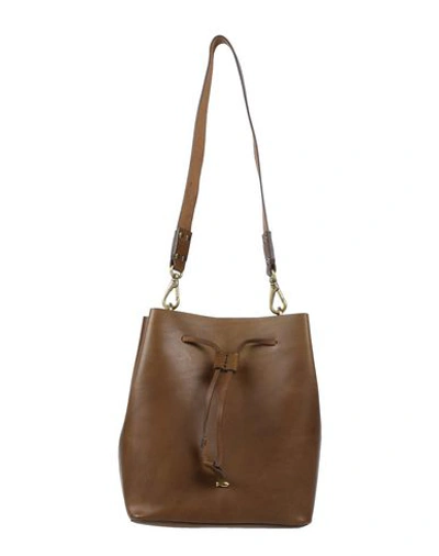 Shop Campomaggi Shoulder Bag In Khaki