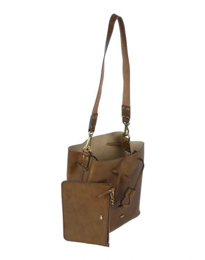 Shop Campomaggi Shoulder Bag In Khaki