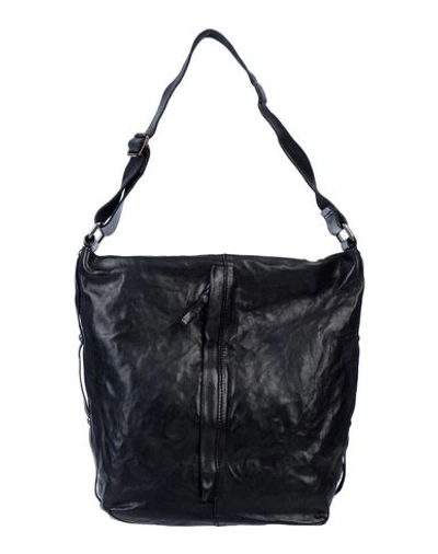 Shop Campomaggi Shoulder Bag In Black