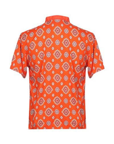 Shop Junya Watanabe Polo Shirt In Orange