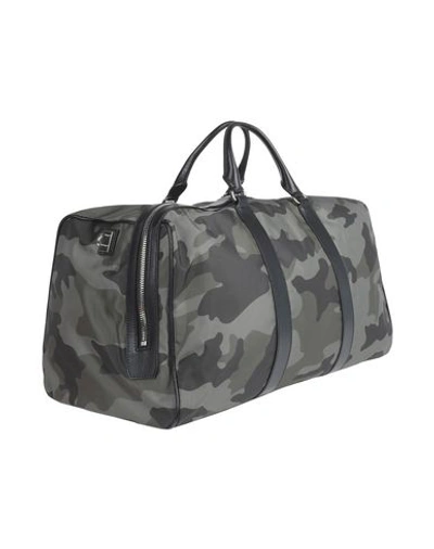 Shop Neil Barrett Travel & Duffel Bag In Military Green