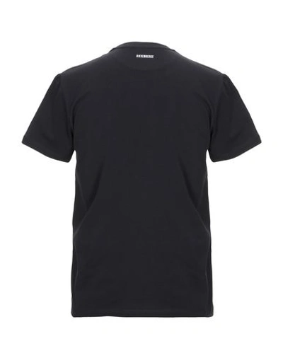 Shop Bikkembergs Man T-shirt Black Size M Cotton, Elastane