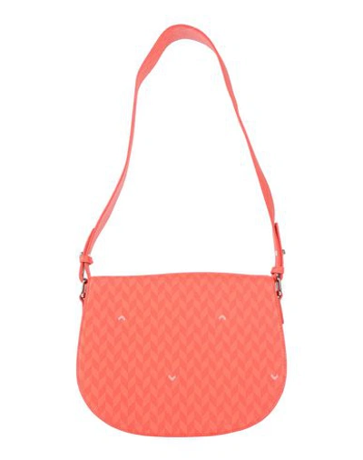 Shop Mia Bag Woman Shoulder Bag Red Size - Textile Fibers