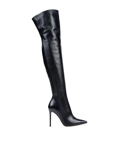 Gianvito Rossi Knee Boots In Black