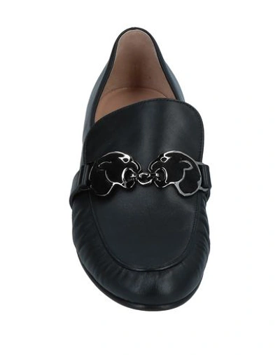 Shop Valentino Loafers In Black