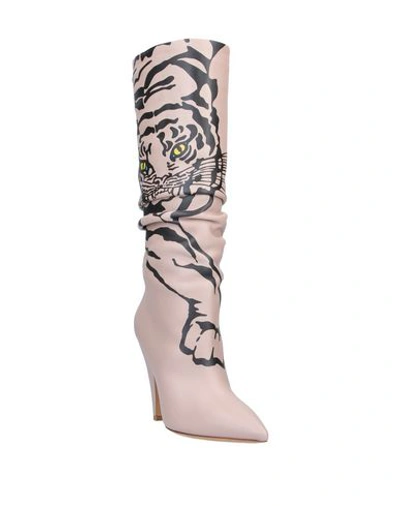 Valentino Boots In Pale Pink
