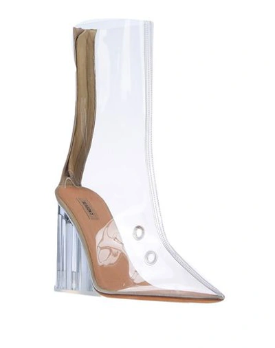 Shop Yeezy Ankle Boots In Transparent