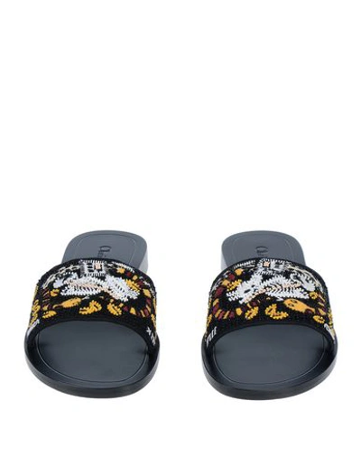 Shop Dior Sandals In Black