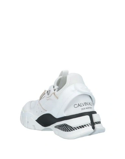 Shop Calvin Klein 205w39nyc Sneakers In White