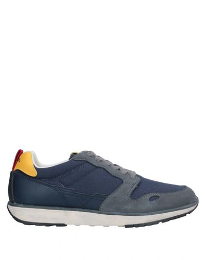 Shop Diesel Sneakers In Dark Blue