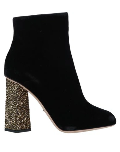 Shop Dolce & Gabbana Ankle Boots In Black