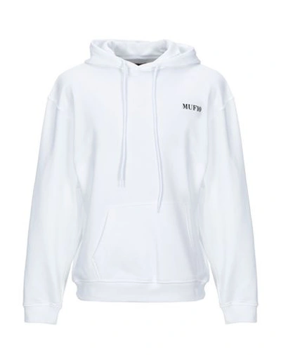 Shop Muf10 Sweatshirts In White