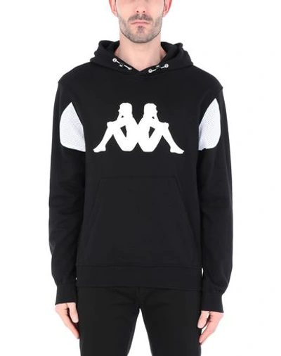 Kappa Authentic Esmio Logo Hoodie In Black
