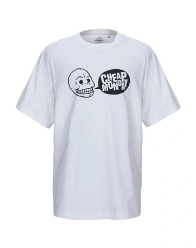 Cheap Monday T-shirt In White | ModeSens