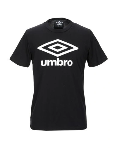 Shop Umbro T-shirts In Black