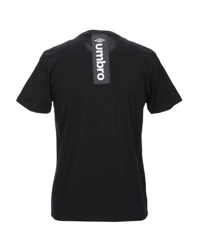 Shop Umbro T-shirts In Black