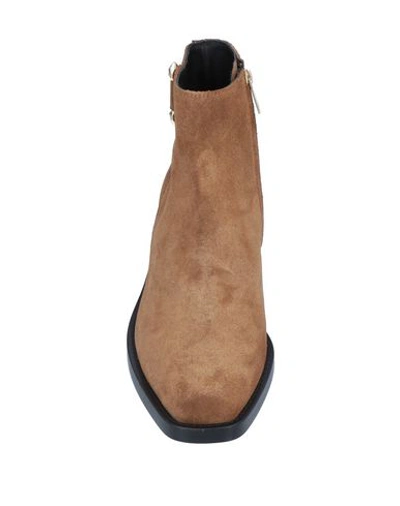 Shop Just Cavalli Boots In Camel
